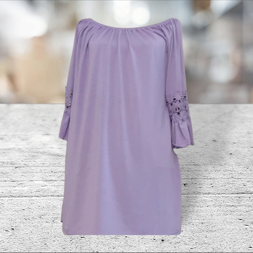 Win win boho purple tunic size L/XL
